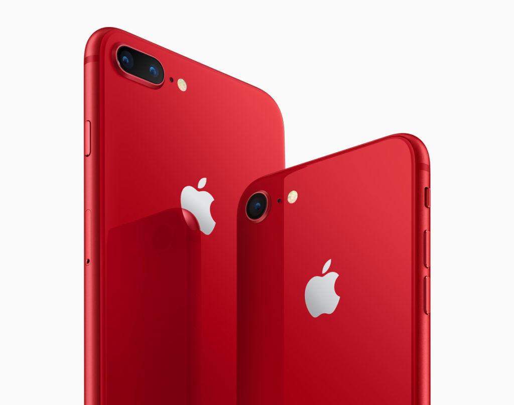 Apple releases a red iPhone 8