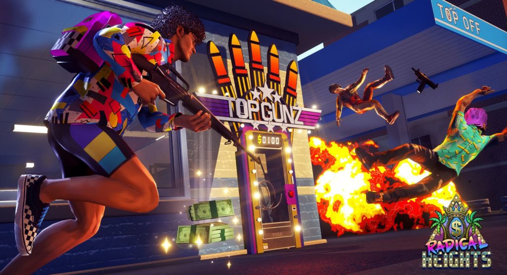 Radical Heights adds an 80s spin to Fortnite and PUBG battle royale games