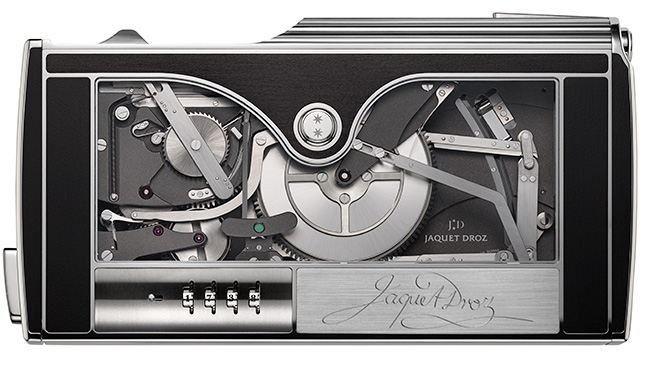 Jaquet Droz is shipping its mechanical signing machine