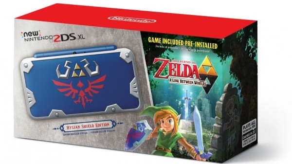 Nintendo 2DS XL getting a Zelda-inspired makeover