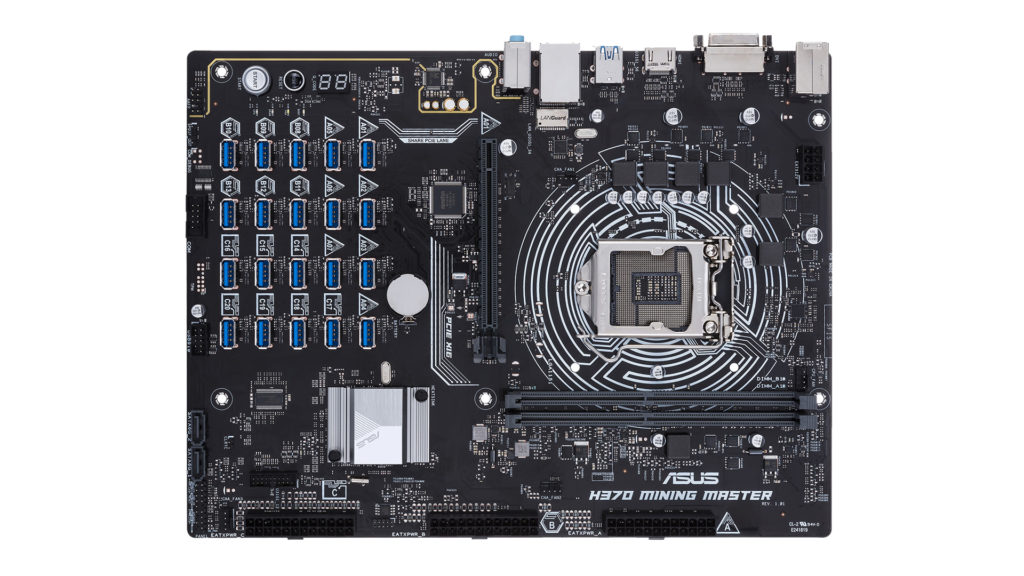 You can plug 20 graphics cards into Asus’ new monster mining motherboard