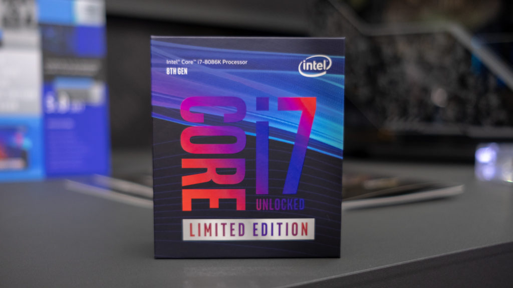 The Intel Core i7-8086K is officially on sale now