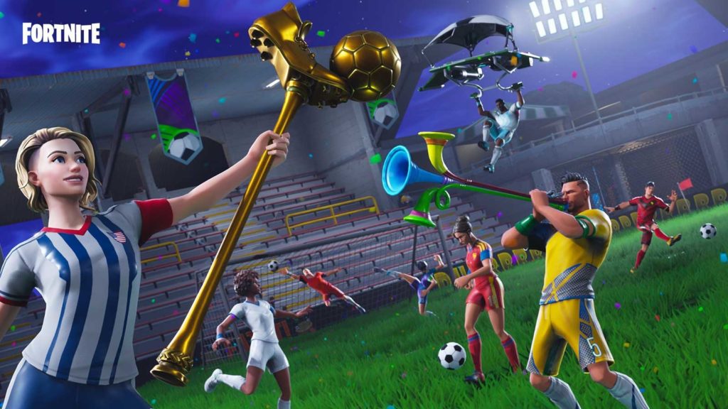 Fortnite celebrates the World Cup with a stadium and new items