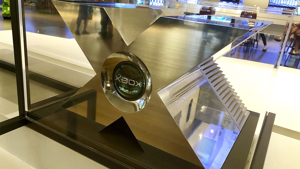 The original Xbox prototype was just a massive metal 'X' – but it worked