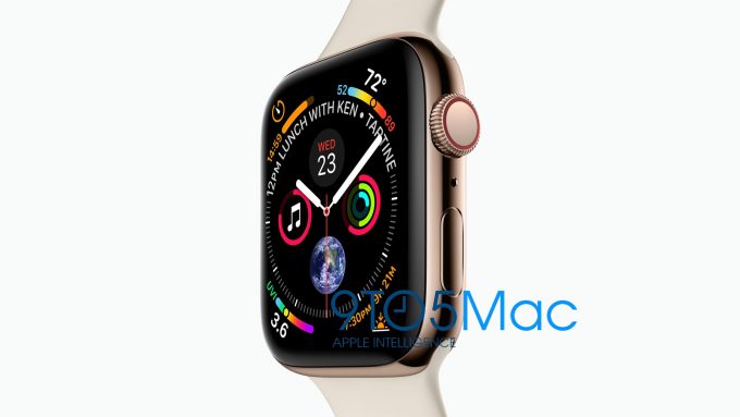 Leak reveals a new Apple Watch Series 4 with an edge-to-edge display