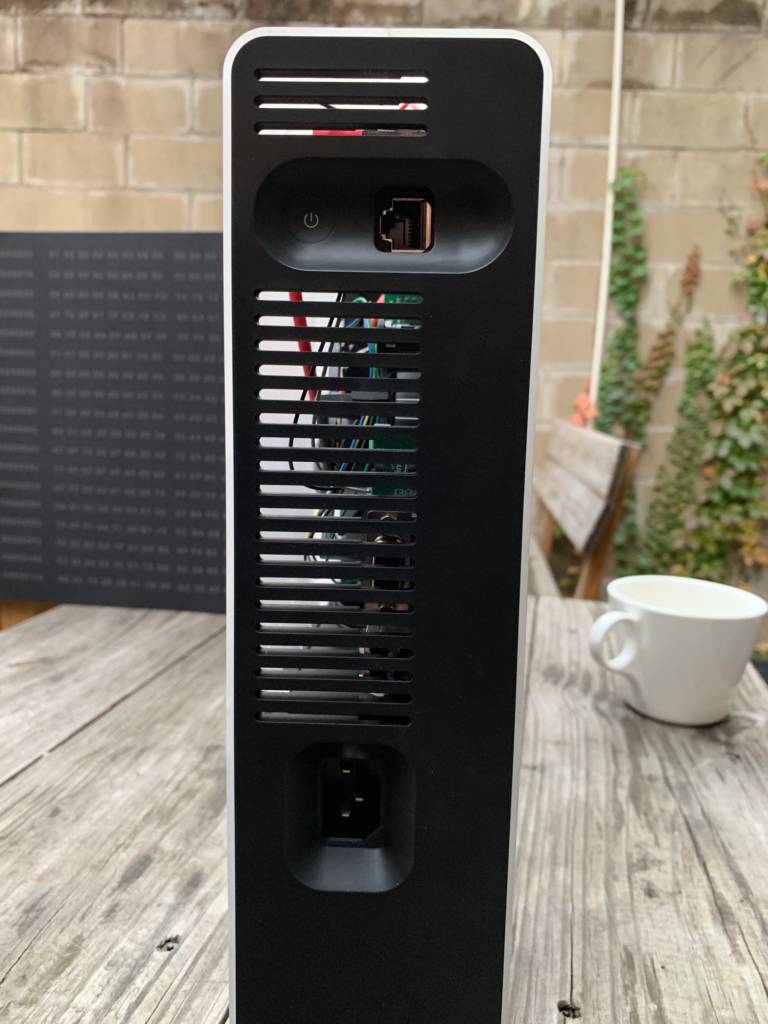 The Coinmine One is a box that mines crypto at home