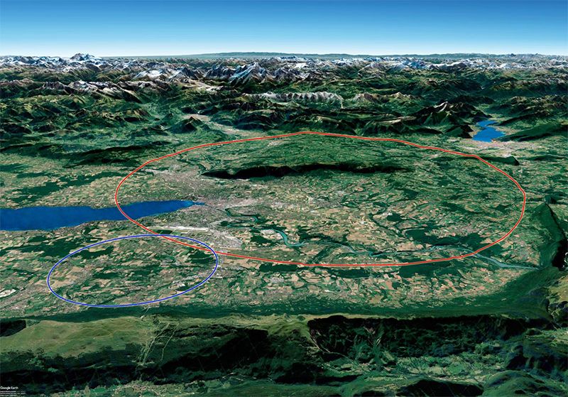 CERN’s plan for 100-km collider makes the LHC look like a hula hoop