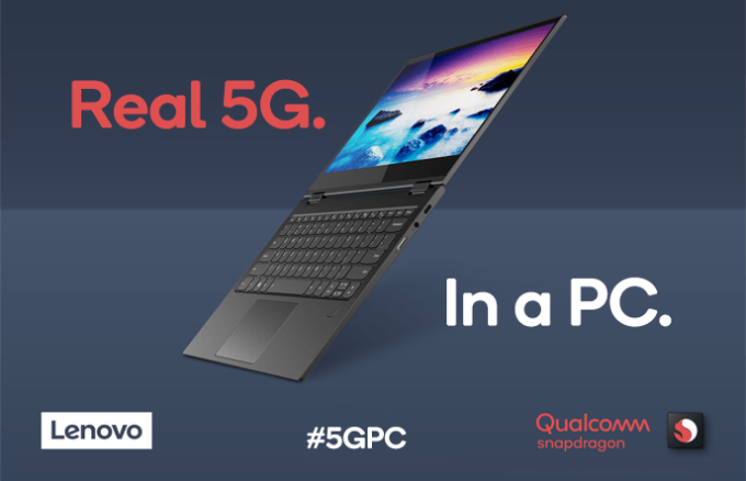 Qualcomm and Lenovo reveal the first Snapdragon-powered 5G PC