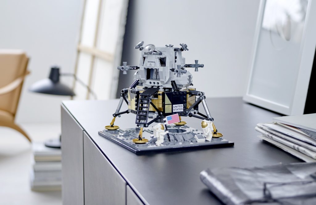 LEGO celebrates Apollo 11 with a lovely, bricky Lunar Lander