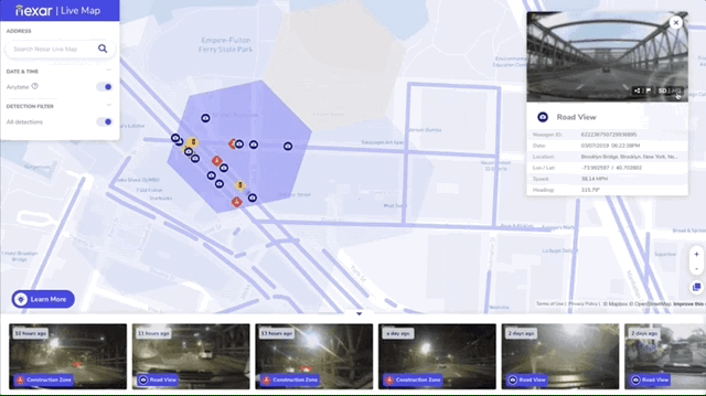Nexar’s Live Map is like Street View with pictures from 5 minutes ago