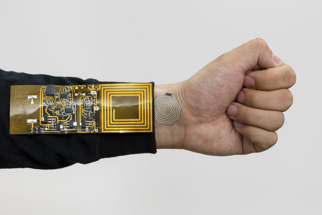Flexible stick-on sensors could wirelessly monitor your sweat and pulse