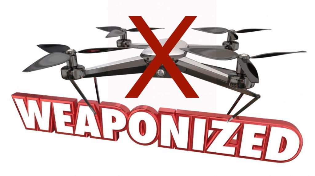 FAA threatens $25,000 fine for weaponizing drones