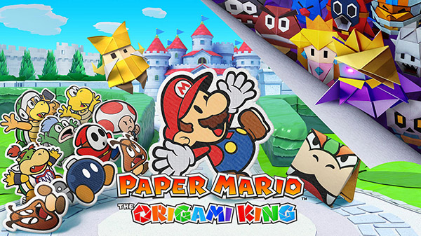 Paper Mario: The Origami King unfolds on Nintendo Switch on July 17