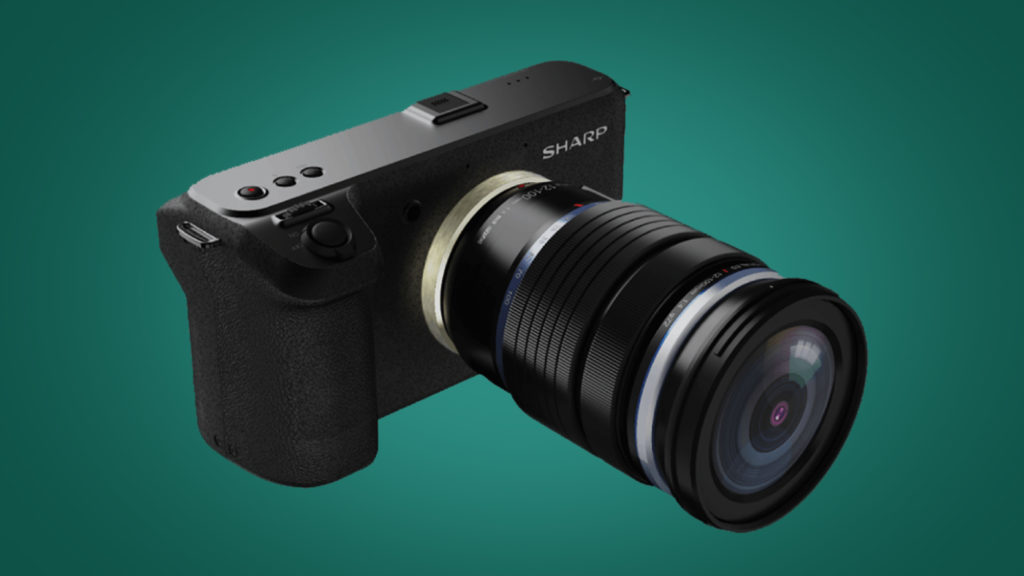 Sharp takes on Canon EOS R5 with 'world's smallest' 8K interchangeable lens camera