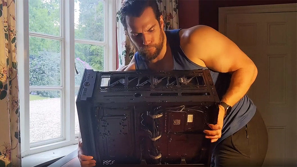 Henry Cavill flexes his PC-building muscles in sexy Instagram vid