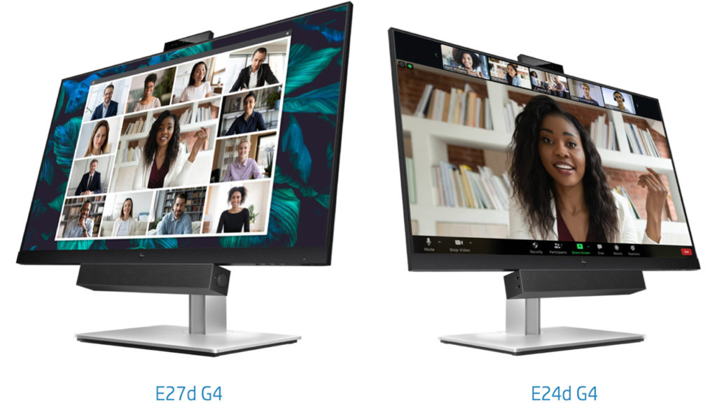 HP's conferencing monitors might be the next big thing to help make WFH bearable