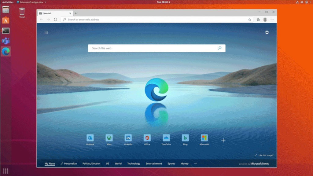 Microsoft Edge finally lands on Linux in October