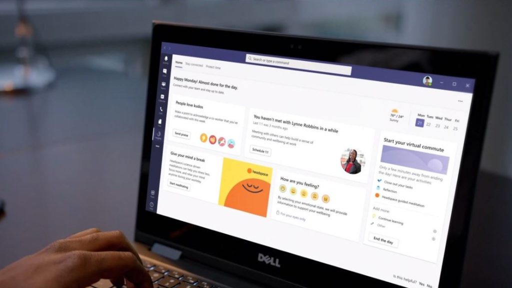 Microsoft Teams will soon let you schedule a 'virtual commute'