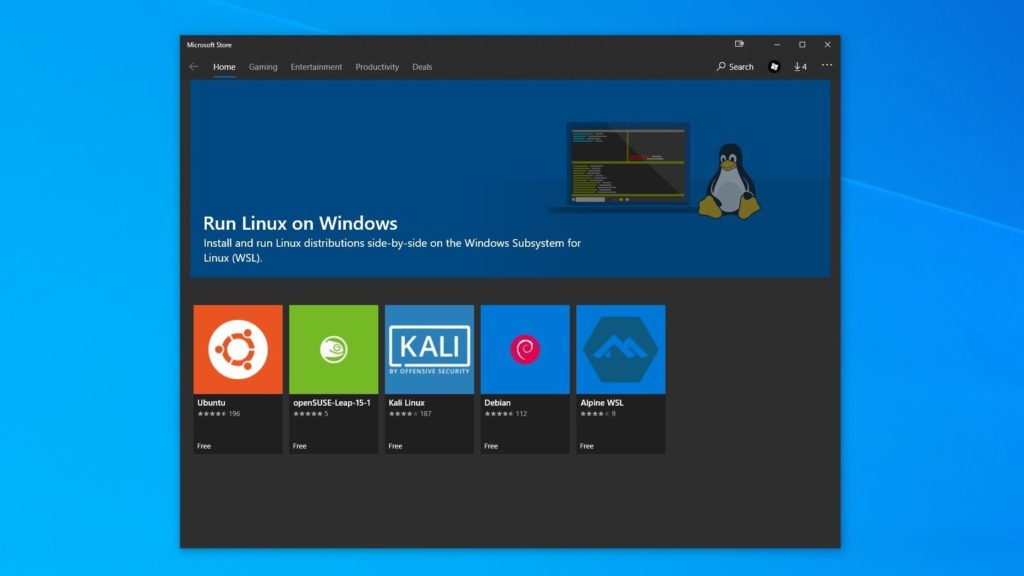 Windows 10 will soon make it easier to install Linux distros in WSL