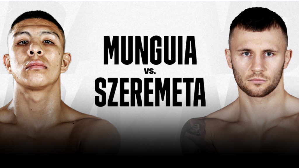 How to watch Munguia vs Szeremeta: live stream title fight boxing today