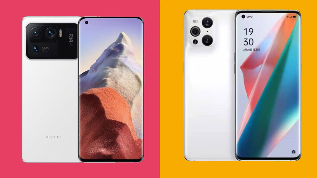 Xiaomi Mi 11 Ultra vs Oppo Find X3 Pro: all guns blazing or flowing refinement?