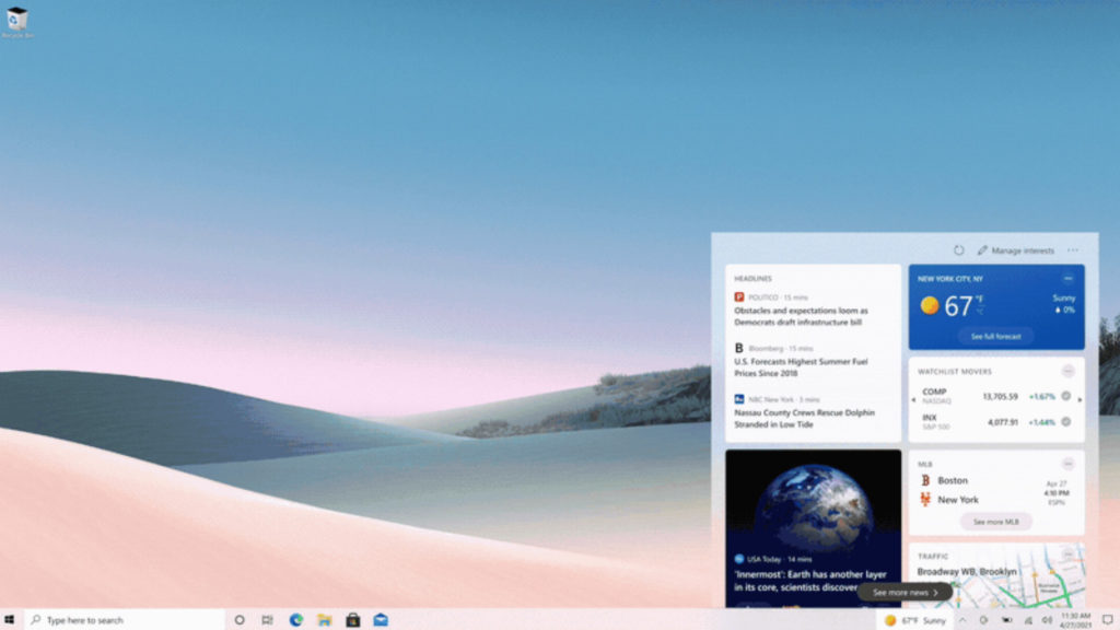 Windows 11 could bring back desktop widgets in a big way – eventually