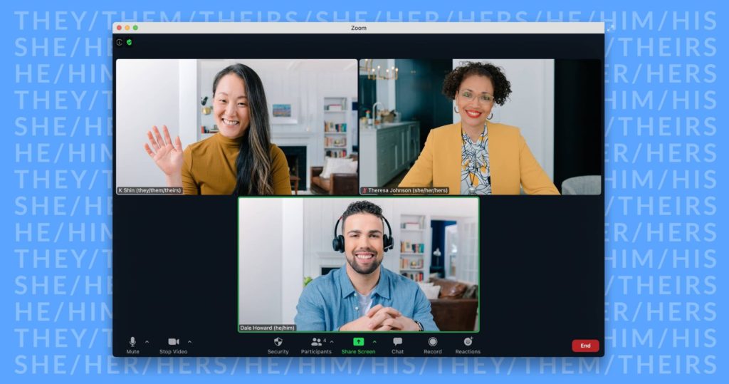 Zoom uses Pride month to introduce pronoun sharing option