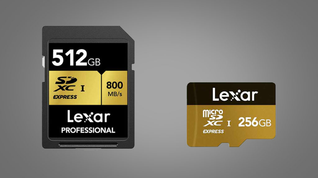 Launch of new SD Express cards kicks off memory card format war