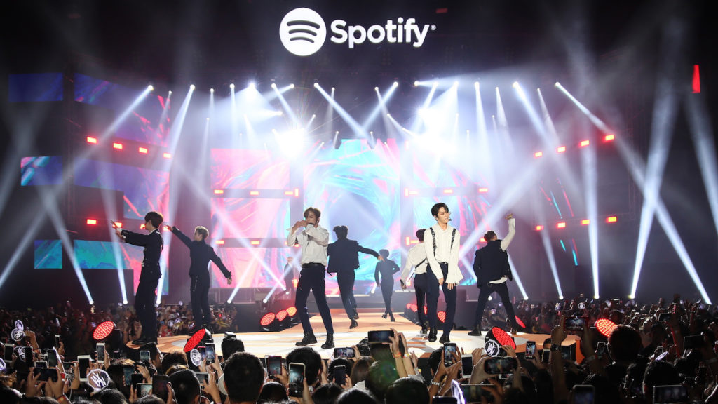 How can Spotify keep artists happy? Live music events, apparently