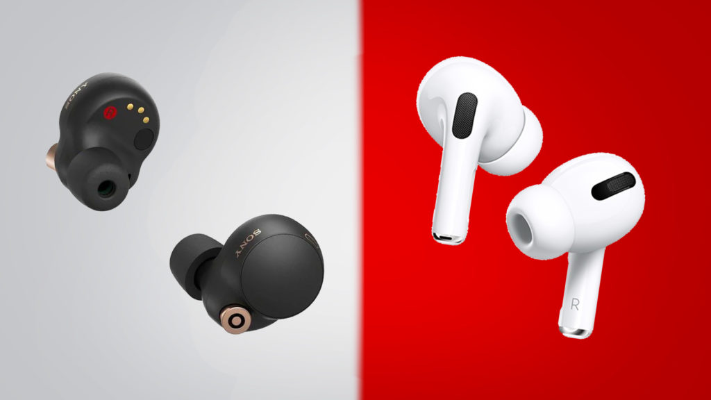 Sony WF-1000XM4 vs Apple AirPods Pro: how the best wireless earbuds compare to the best AirPods