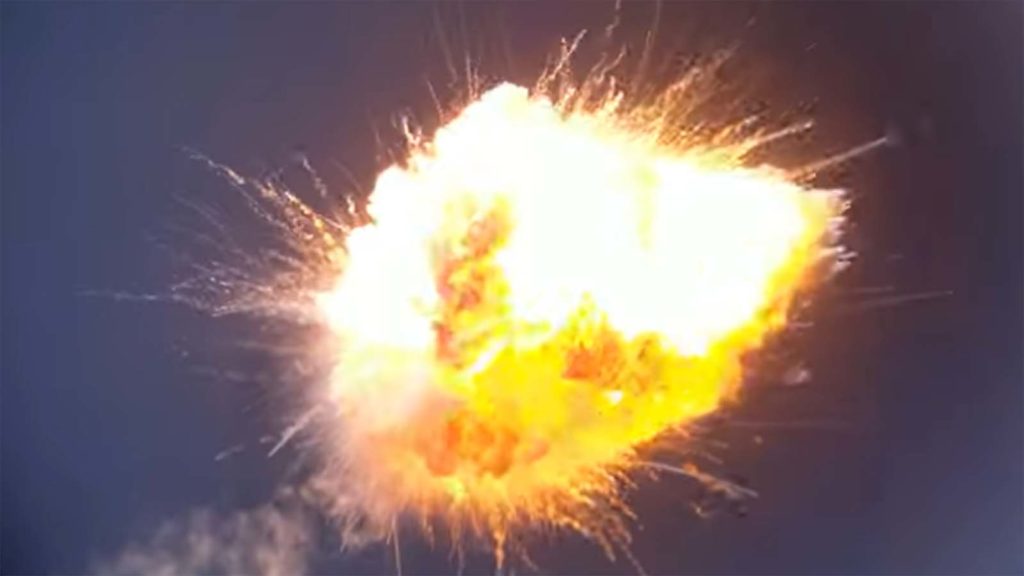 Watch Firefly Aerospace's new Alpha rocket blow up in spectacular fashion