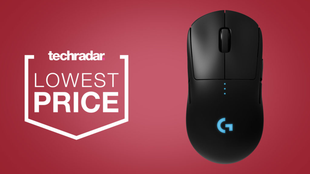 The Logitech G Pro Wireless gaming mouse falls to its lowest ever price