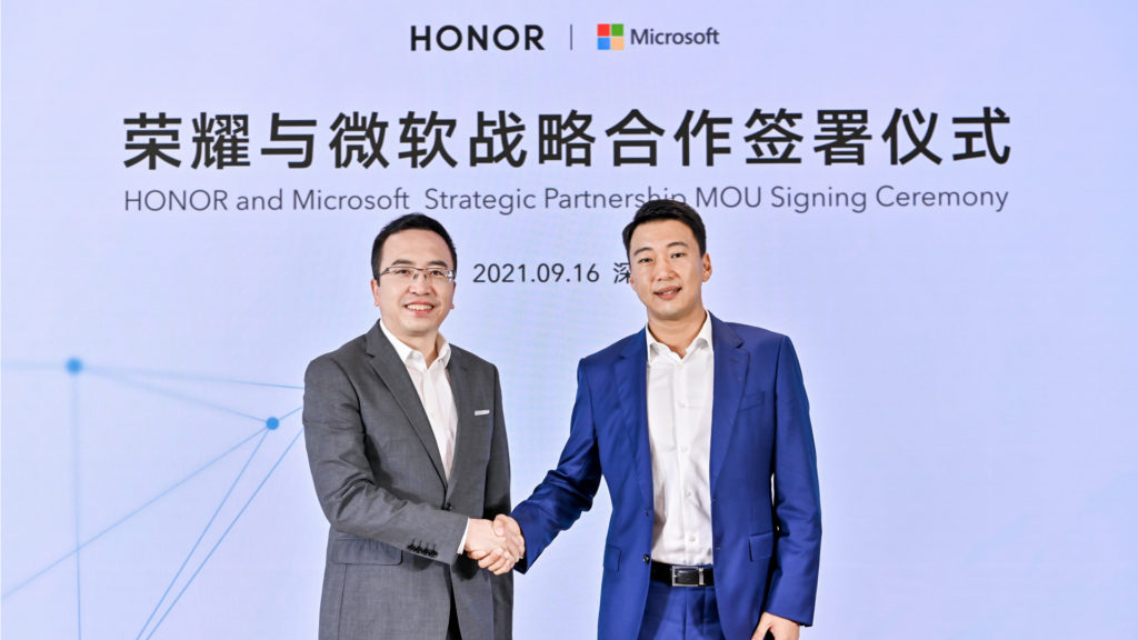 Microsoft is partnering with Honor to make one of the first Windows 11 laptops