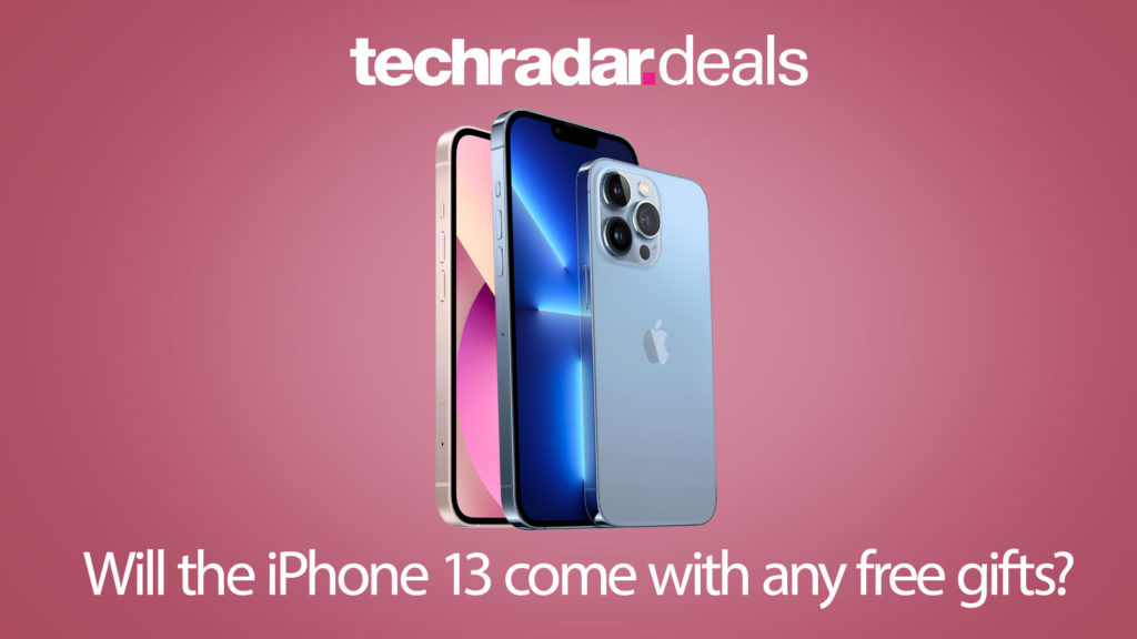 Will I get any free gifts when I pre-order iPhone 13 deals?