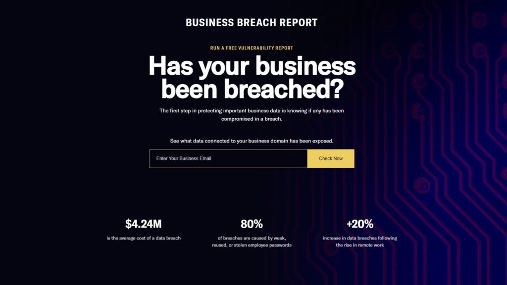 Dashlane launches new free service to help SMBs identify security risks