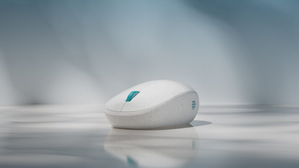 Microsoft reiterates carbon negativity pledge with a recycled mouse