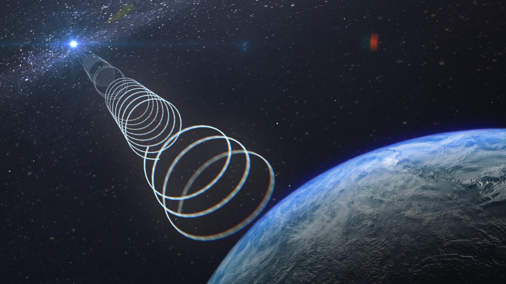 Mysterious 'cosmic burpers' are shooting out bizarre radio waves from galaxy's core