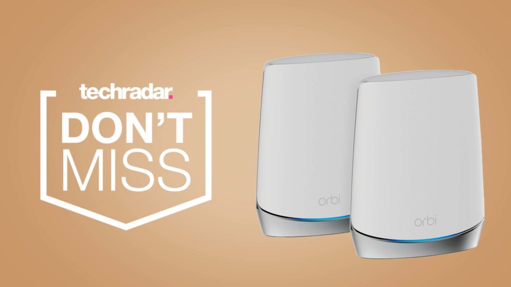 Hurry – these early Black Friday deals on Netgear Orbi Wi-Fi 6 systems won't last long