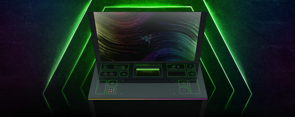Razer introduces ‘Project Sophia,’ a massive customizable gaming desk at CES 2022