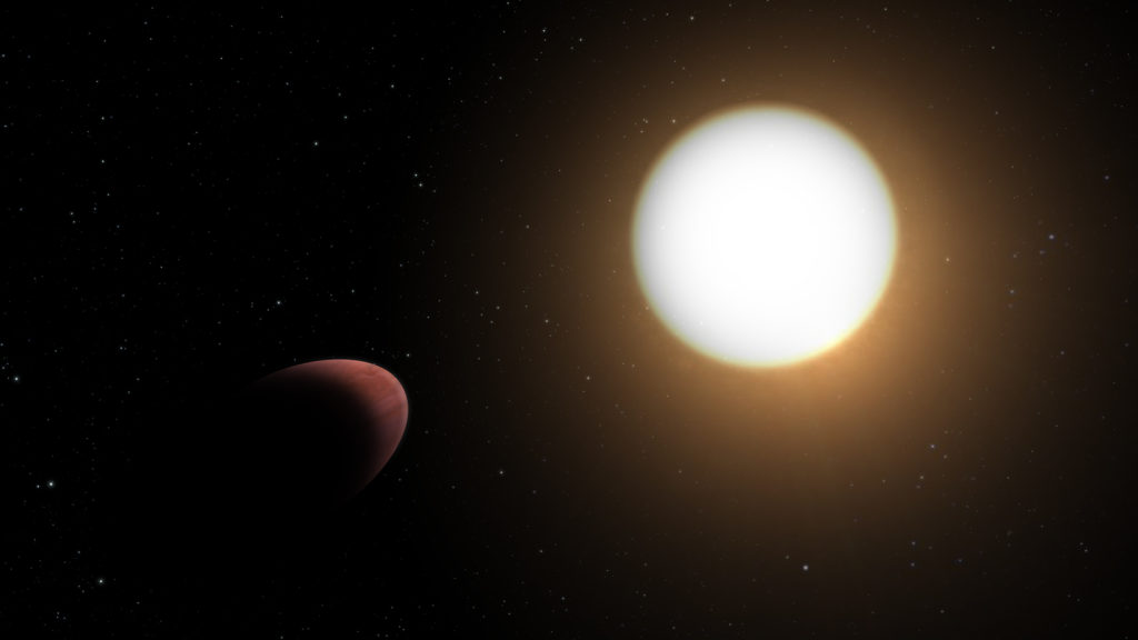 Astronomers discover exoplanet shaped like a rugby ball