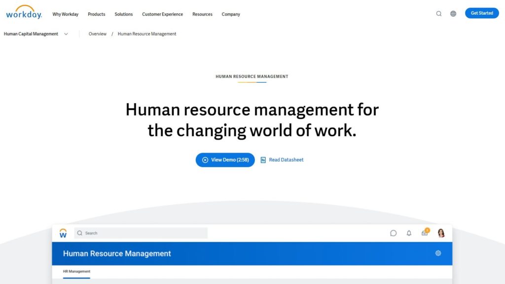 Workday Human Capital Management