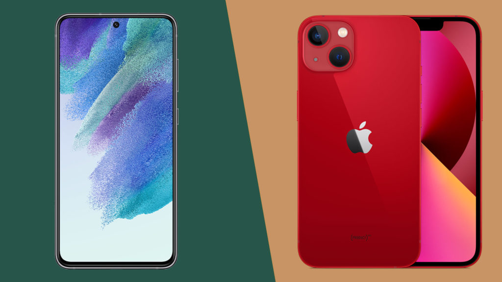 Samsung Galaxy S21 FE vs iPhone 13: has Samsung undercut Apple's phone champ?