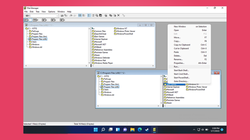 Classic File Manager from 1990 gets remade for Windows 11