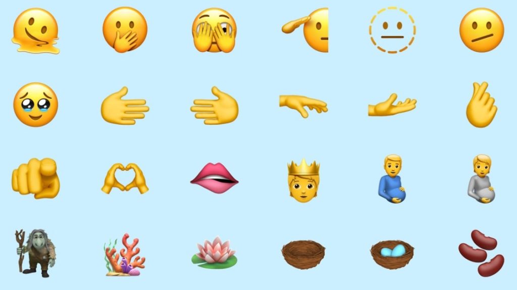 iOS 15.4 brings beans, bubbles, and dozens of other emoji to iPhone