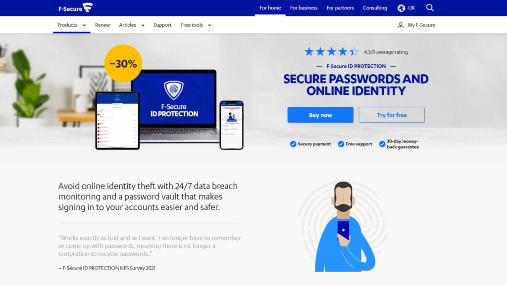 F-Secure ID Protection