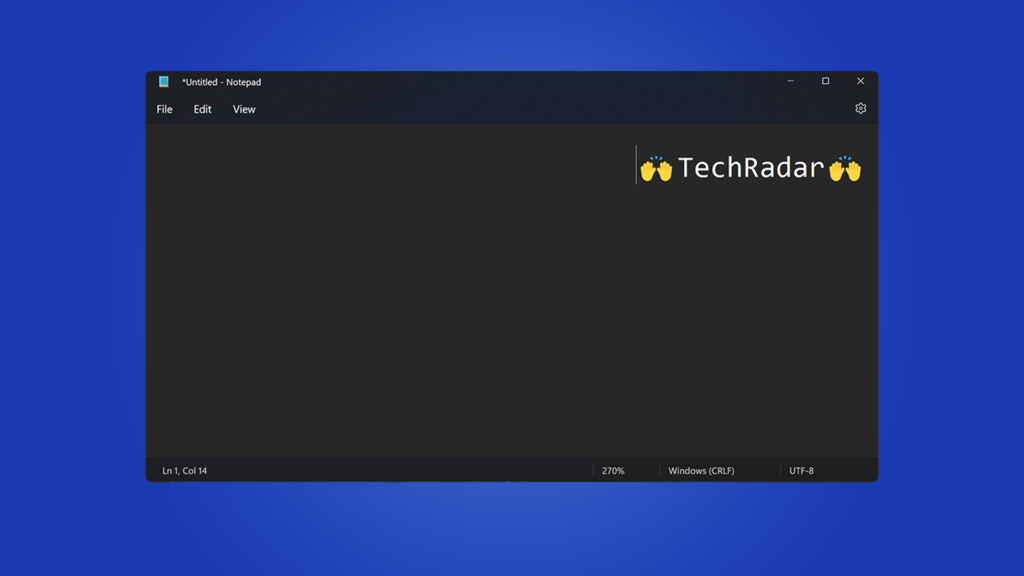 Windows 11 finally gets its killer feature with emojis for Notepad