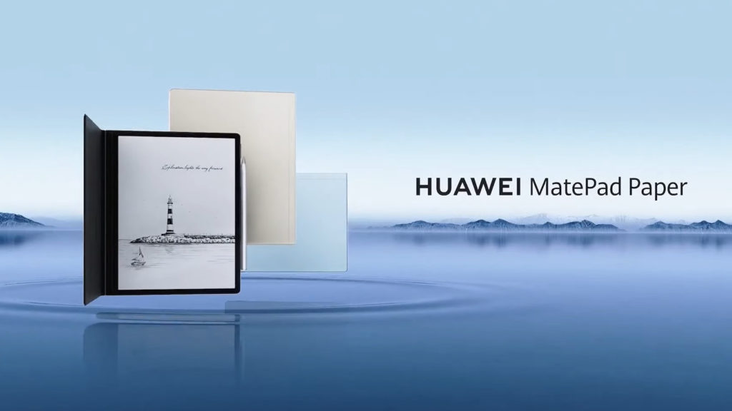 Huawei's MatePad Paper might be the first serious Amazon Kindle rival