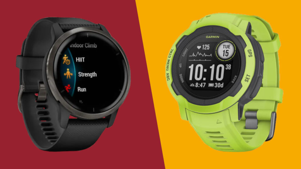 Garmin Instinct 2 vs Garmin Venu 2: pick the best watch for you