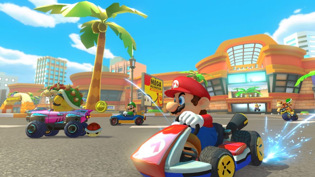 You don't need Mario Kart 8 Deluxe's DLC to race the new tracks