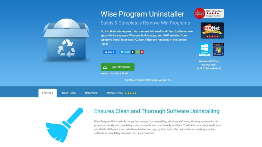 Wise Program Uninstaller